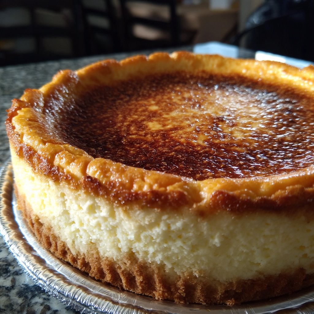 Homemade Old-Fashioned Creamy Ricotta Cheesecake 4 Classic Ricotta Cheesecake