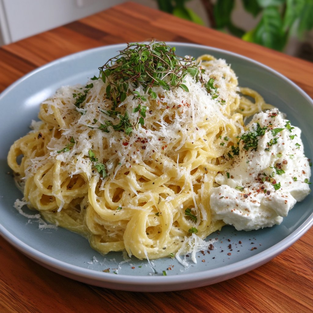 Whipped Ricotta Pasta