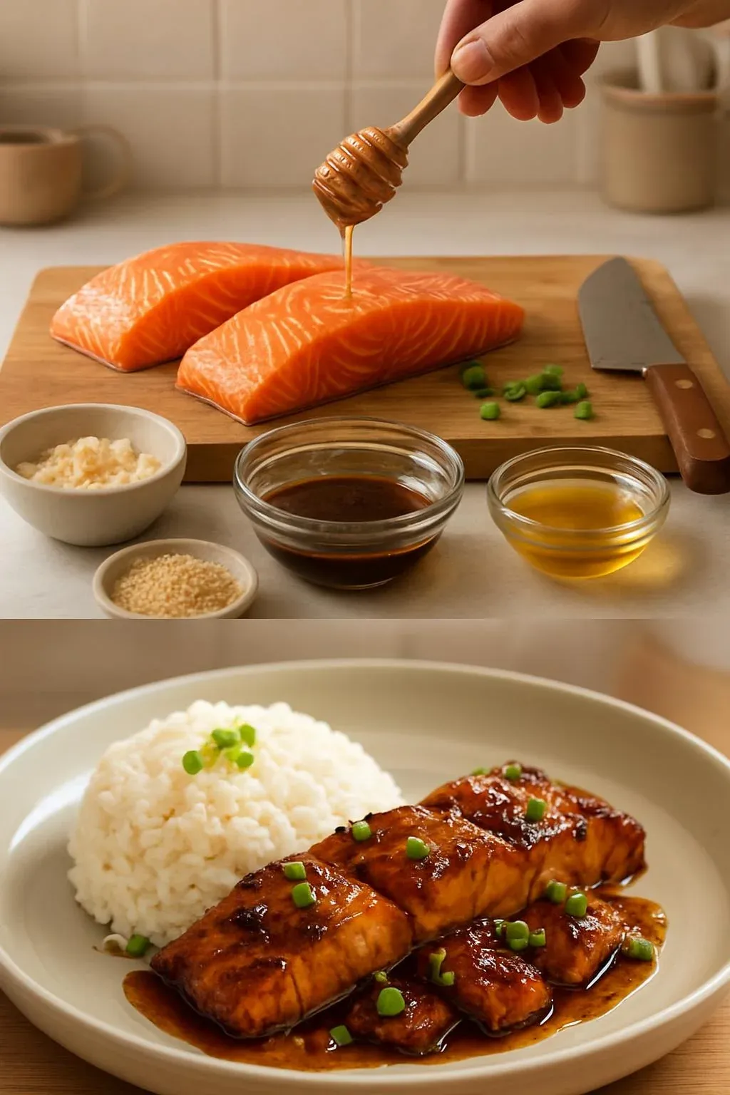 Honey Garlic Salmon