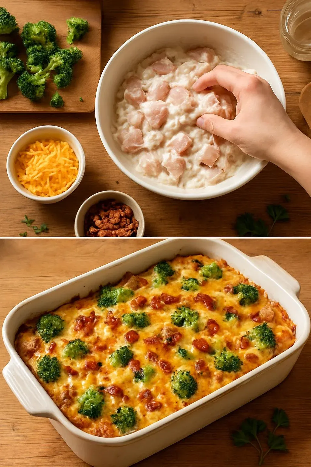 Creamy Low Carb Chicken Casserole