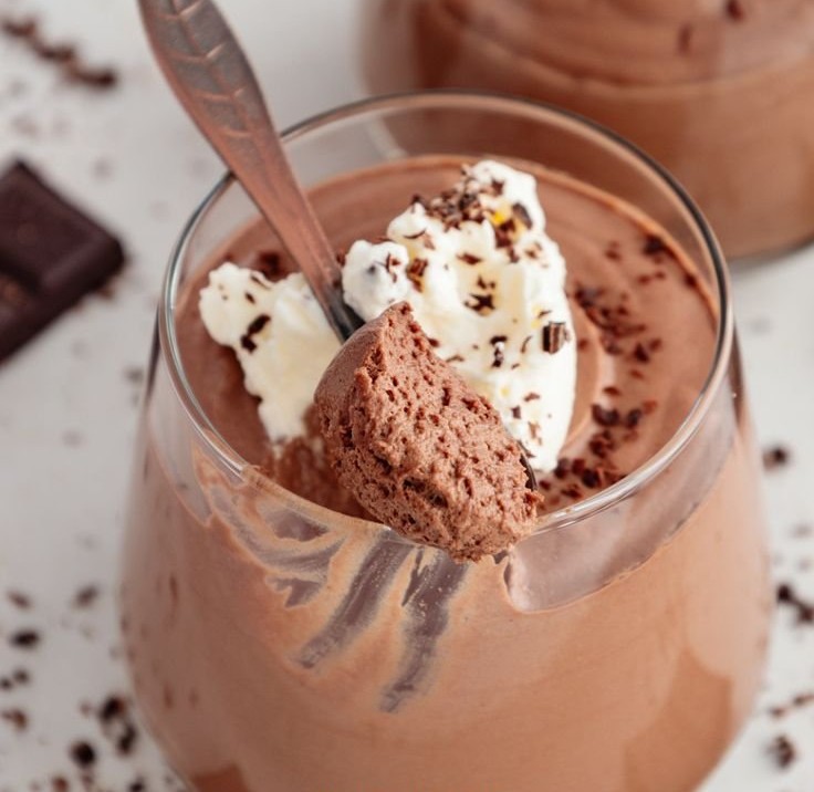 Mousse au Chocolat ohne Ei