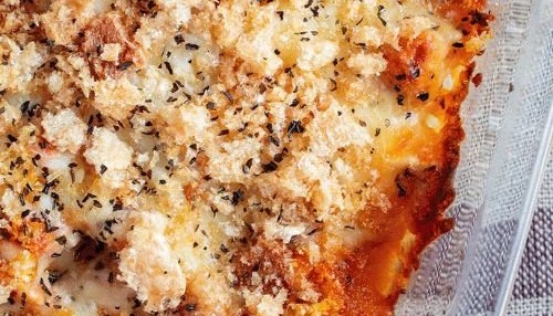 High Protein Chicken Parmesan Casserole