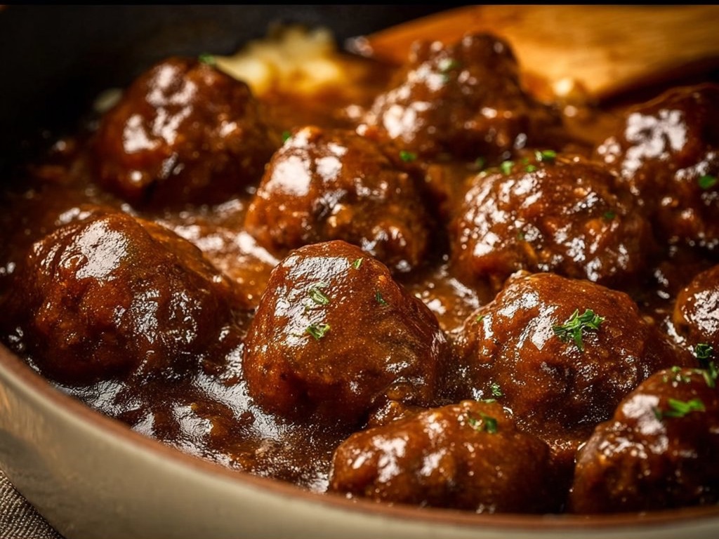 Slow Cooker Salisbury Steak Meatballs: Family-Friendly Comfort