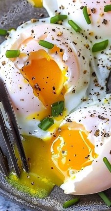 Air Fryer Poached Eggs