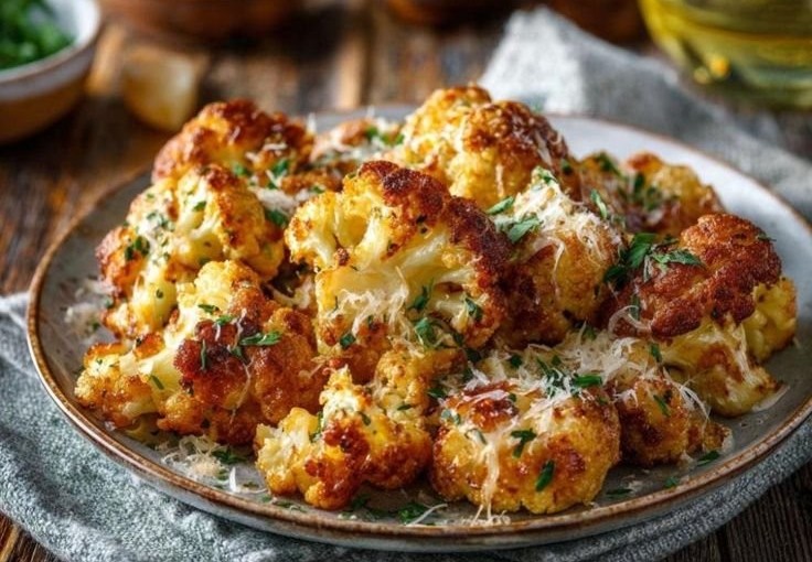 Chou-Fleur Croquant au Parmesan