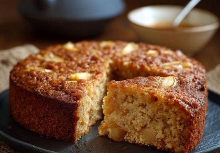 Oat Apple Sauce Cake