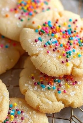 3-Ingredient Easy Sugar Cookies