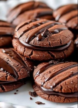 Mocha-Filled Chocolate Cookies