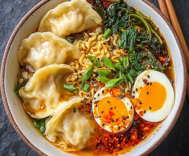 Dumpling Ramen Bowl