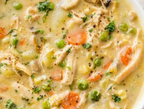 Chicken Pot Pie Soup Recipe