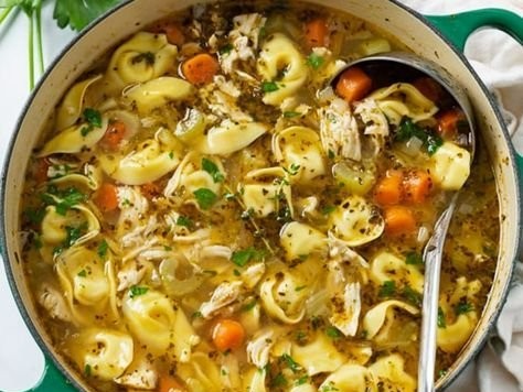 Chicken Tortellini Soup Recipe