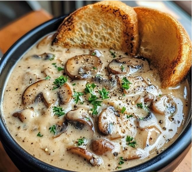 Creamy Mushroom Soup Recipe - Perfect Comfort Food