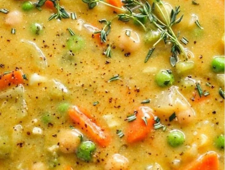 One-Pot Creamy Vegetable Soup