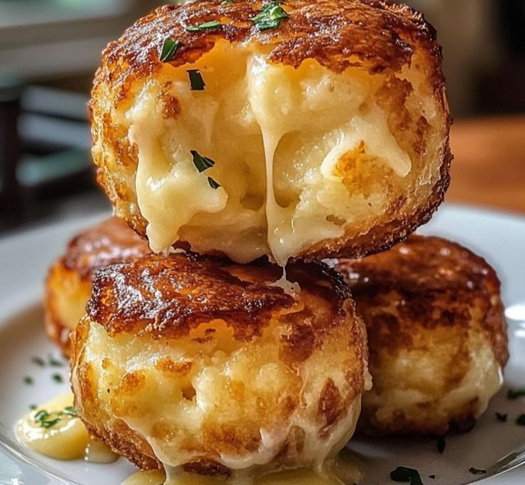 Mashed Potato Cheese Puffs