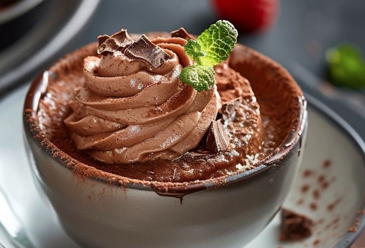 Mousse au chocolat au mascarpone