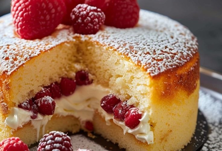 Gâteau éponge irrésistible