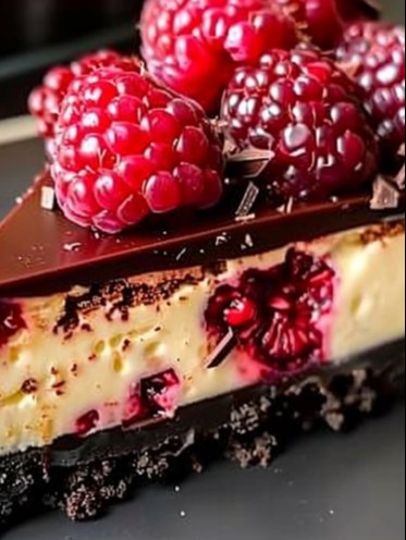 Dark Chocolate Raspberry Cheesecake: The Ultimate Decadent Dessert