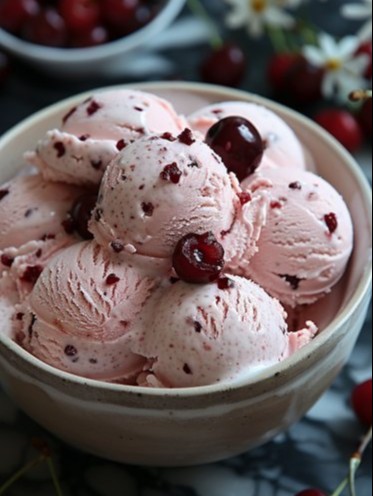 Creamy Cherry Garcia Ice Cream: A No-Churn Summer Treat You’ll Crave