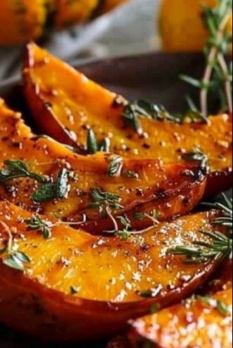 Roasted Potimarron in the Oven