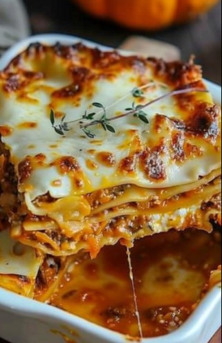 Lasagnes Automnales au Potimarron