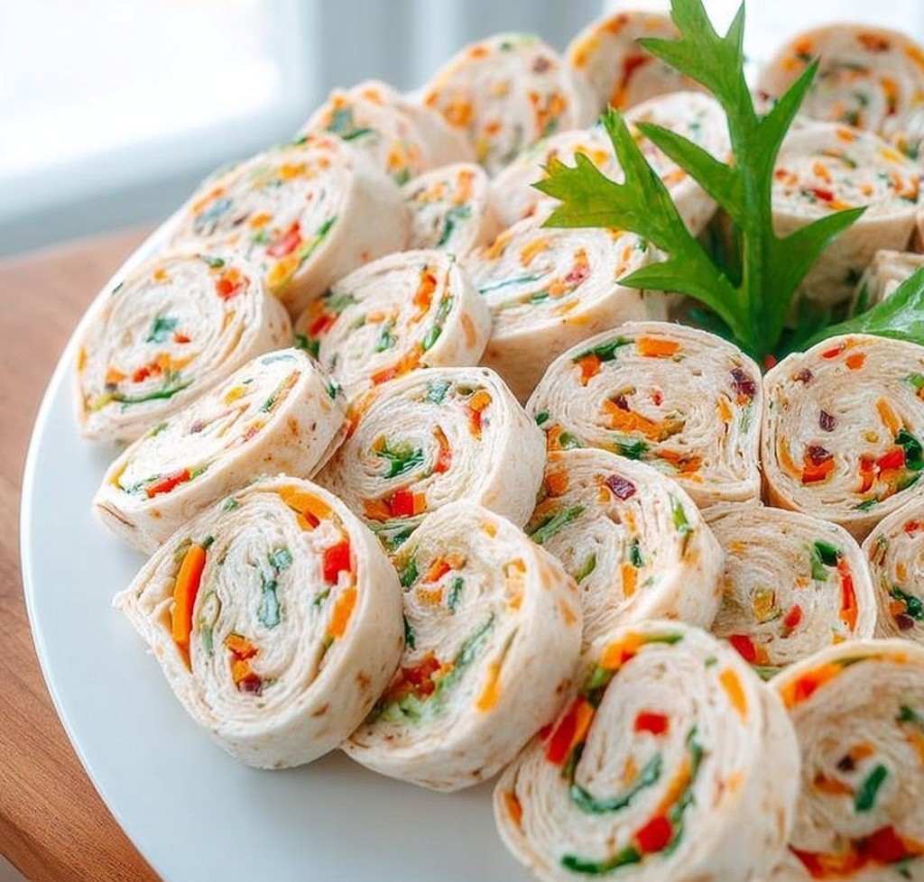 Veggie Tortilla Roll Ups