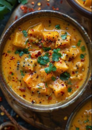 Curry De Potimarron À La Crème De Coco