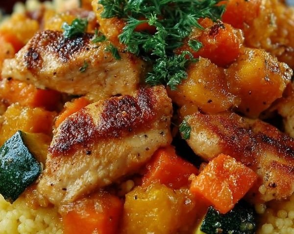 Couscous Légumes Poulet - Recette Traditionnelle