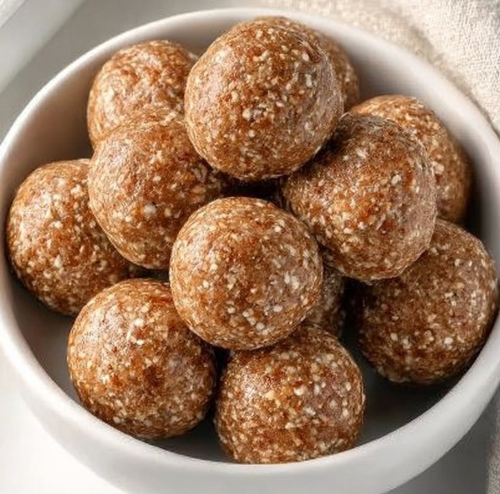 Cinnamon Roll Energy Balls