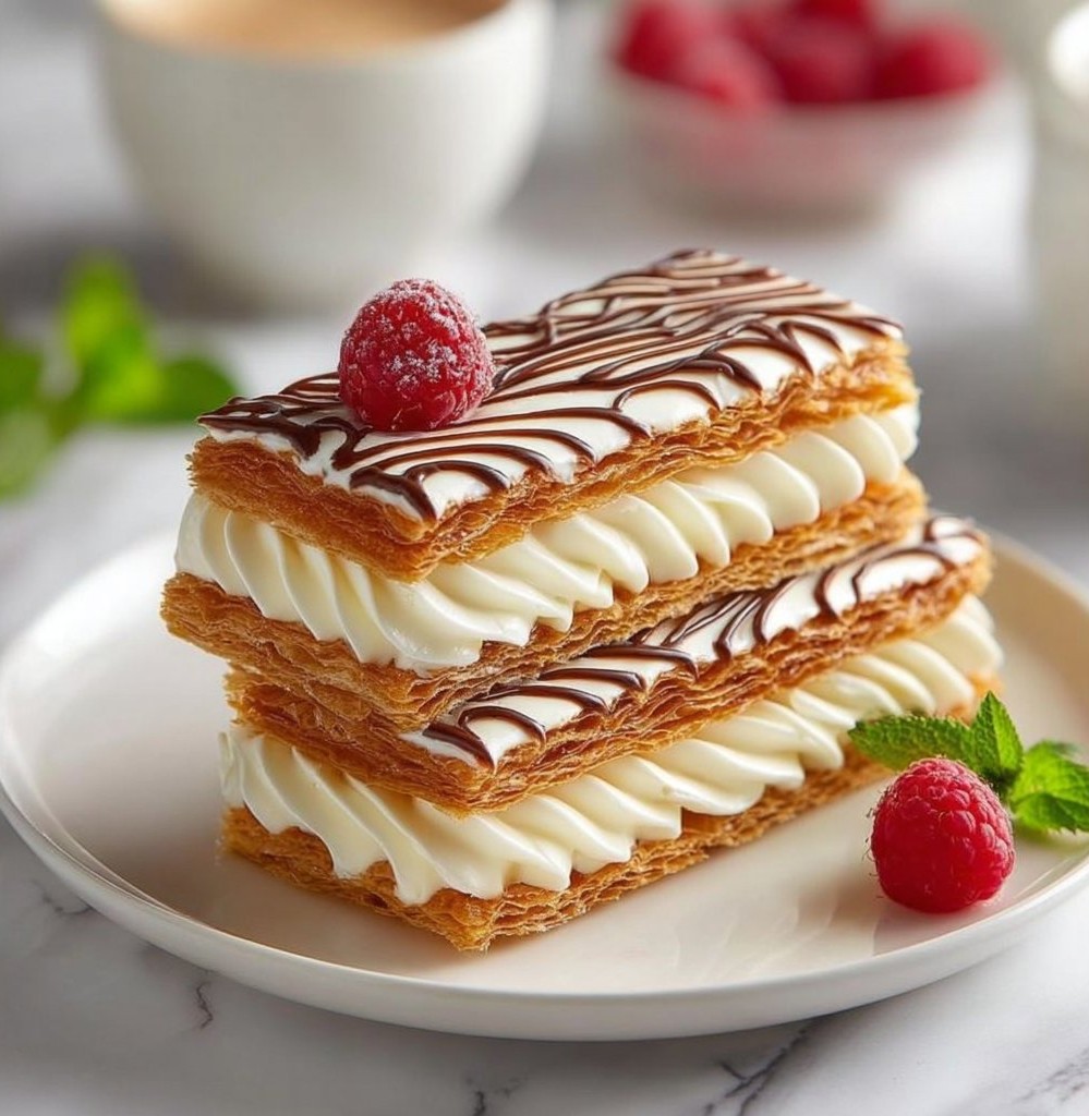 French Thousand Layers Recipe (Napoleon)