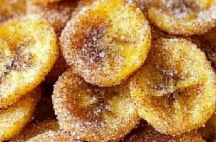 Cinnamon-Sugar Air Fryer Banana Chips: Sweet Snack