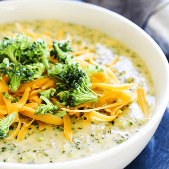 Creamy Broccoli Cheese Soup