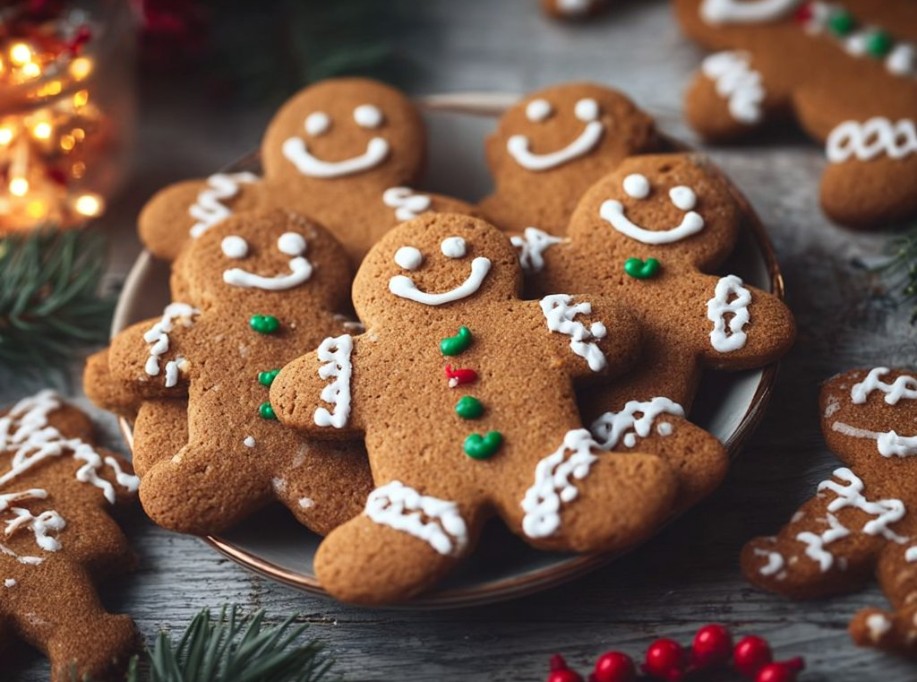 Soft & Chewy Gingerbread Men Cookies