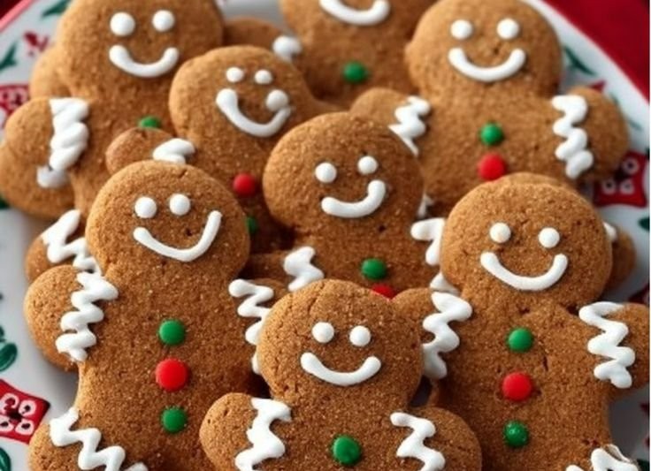 Soft & Chewy Gingerbread Men Cookies
