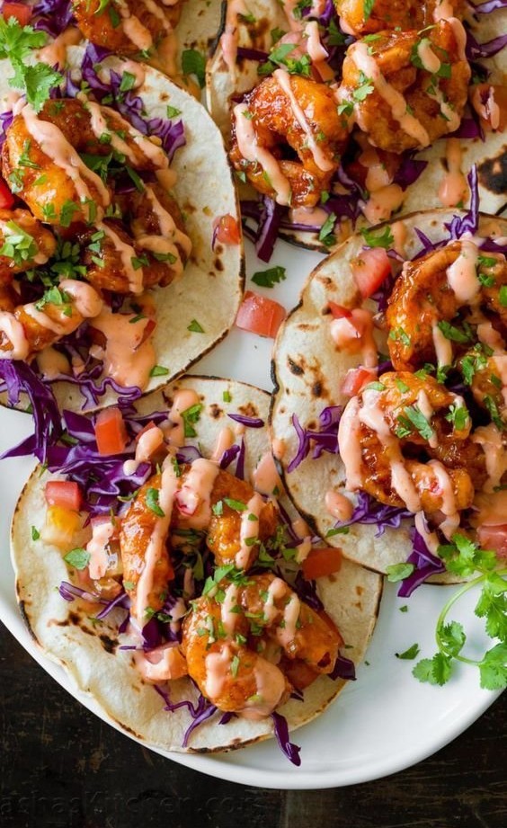 Bang Bang Shrimp Tacos