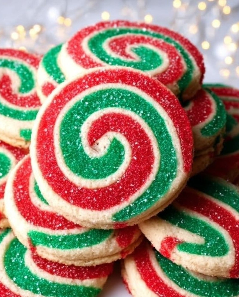 The Joy of Christmas Pinwheel Cookies