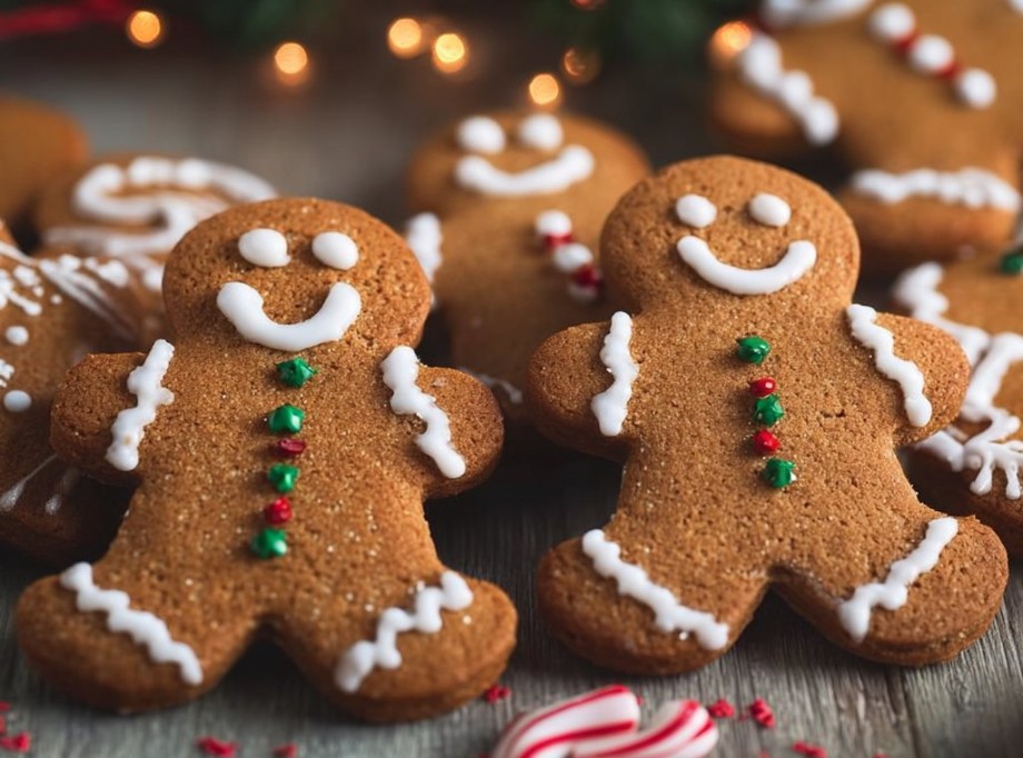 Soft & Chewy Gingerbread Men Cookies