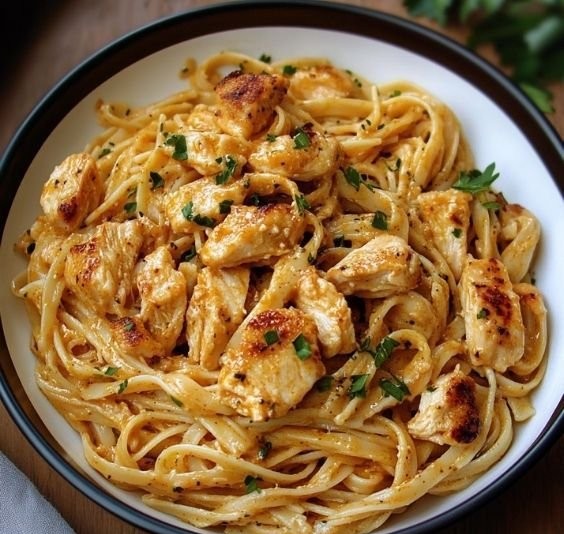 Cowboy Butter Chicken Linguine
