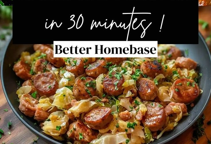 Sausage and Cabbage Stir Fry