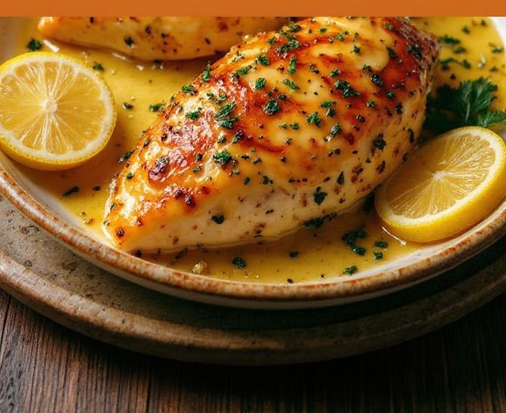 Garlic Butter Baked Chicken Breast
