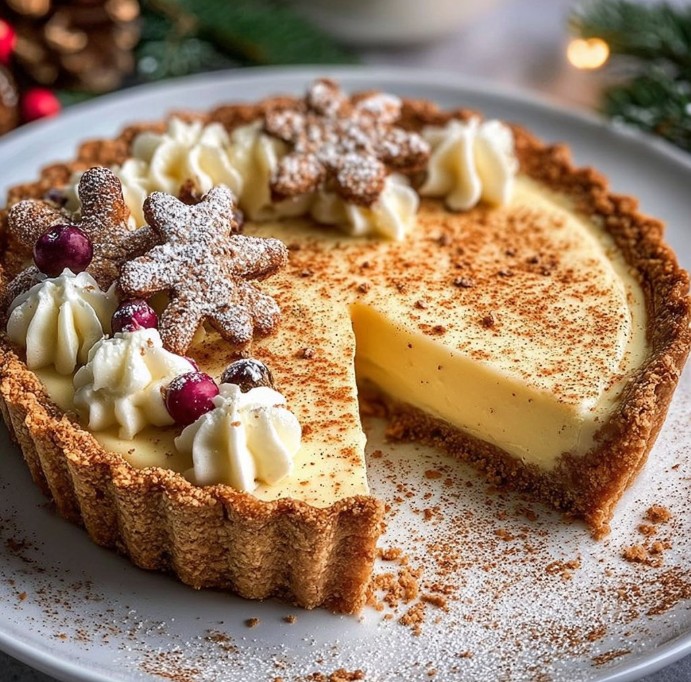 Eggnog Pie