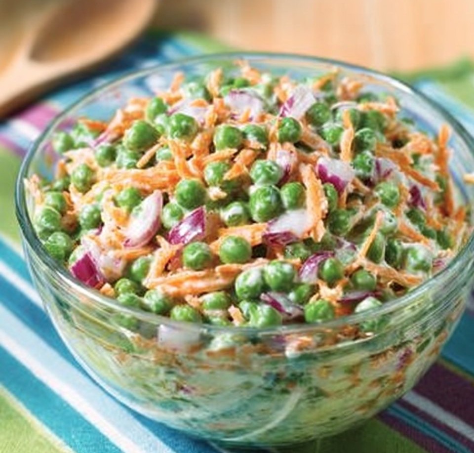 Easy English Pea Salad