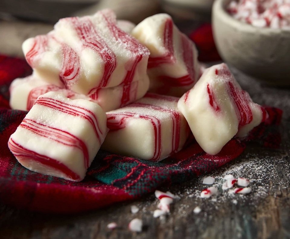 Soft Christmas Peppermints (Old-Fashioned Butter Mints)