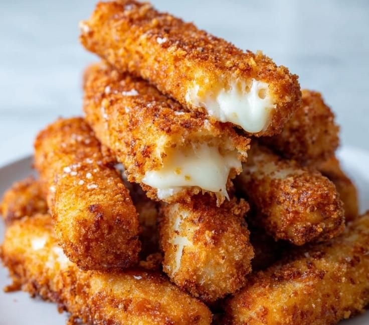 Air Fryer Mozzarella Sticks