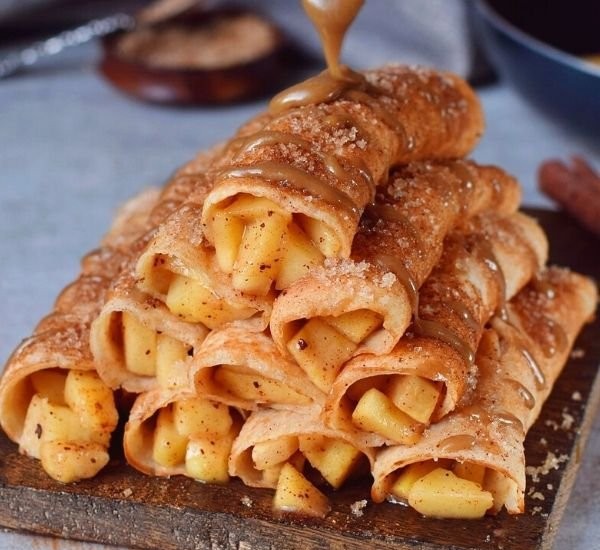 Apple Cinnamon Crepes