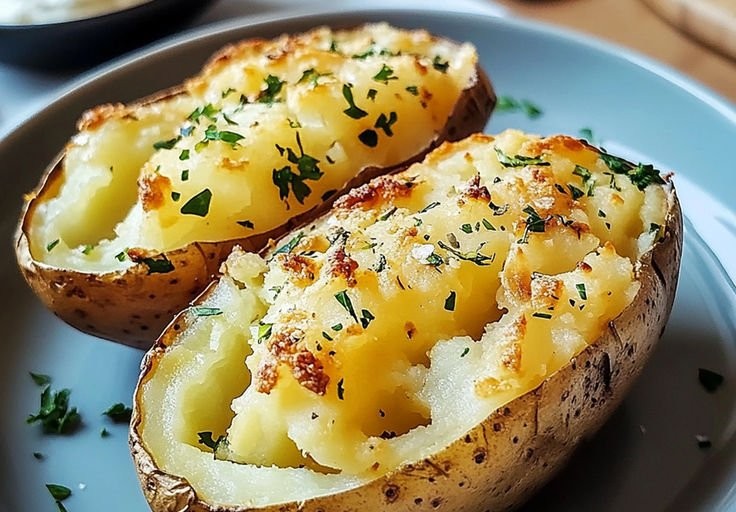 Crispy Air Fryer Baked Potato