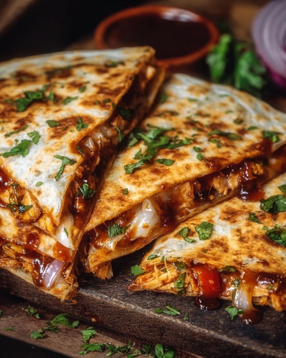 BBQ Chicken Quesadillas – The Perfect Easy Dinner Idea