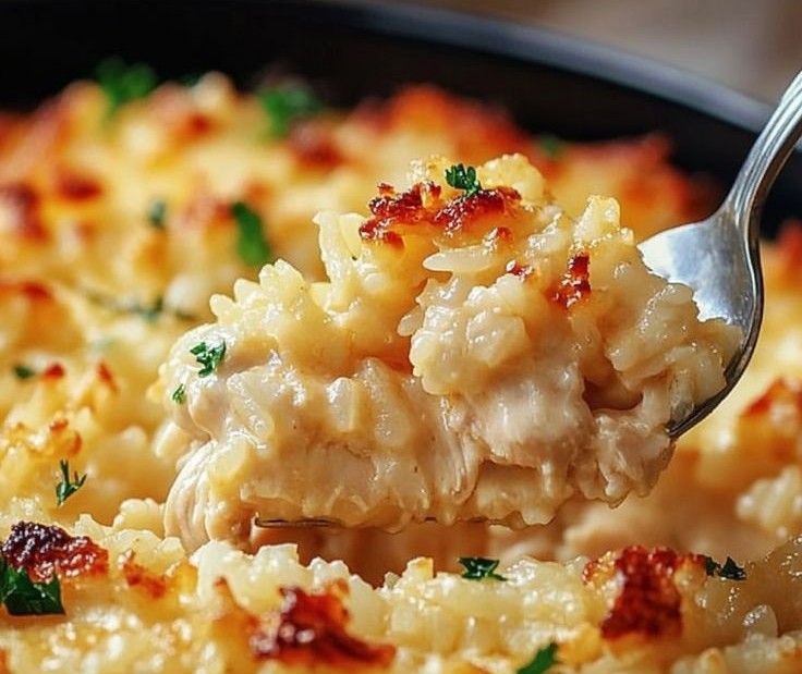 Angel Chicken Rice Casserole