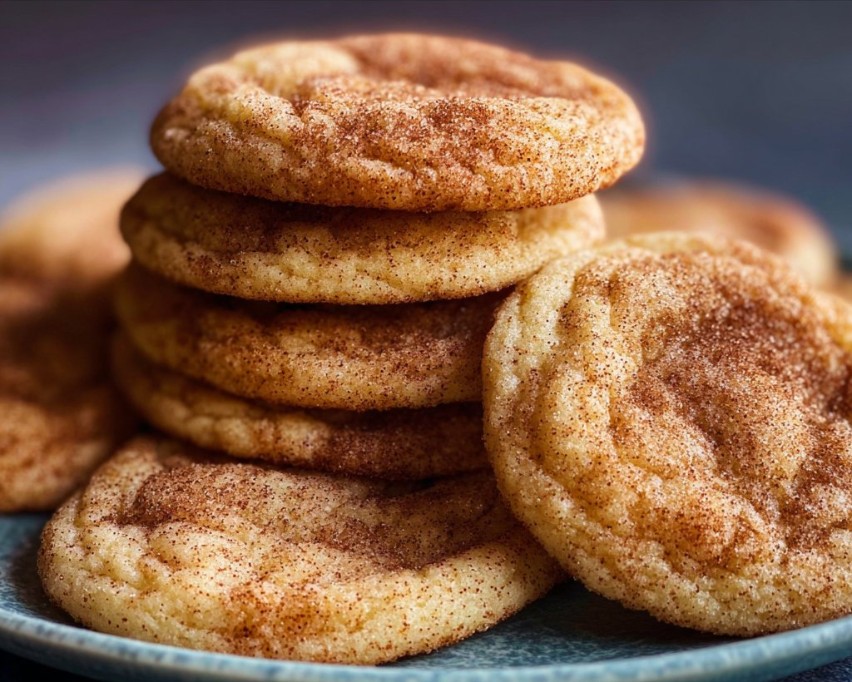 Chewy Snickerdoodle Cookies