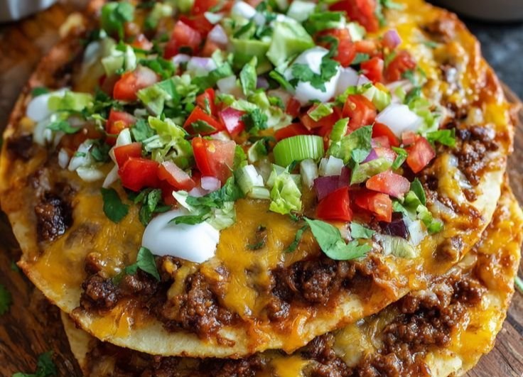 Homemade Mexican Pizza