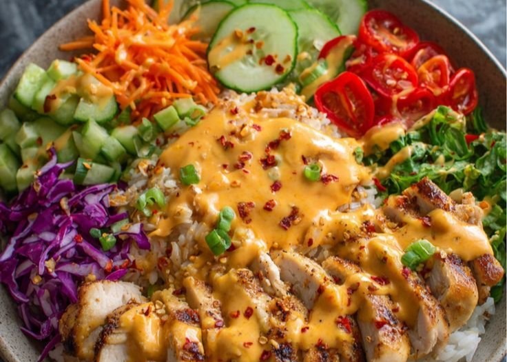 Bang Bang Chicken Bowl